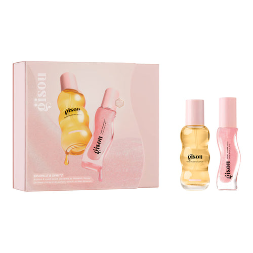 Sparkle & Spritz - Coffret duo parfum cheveux et huile à lèvres