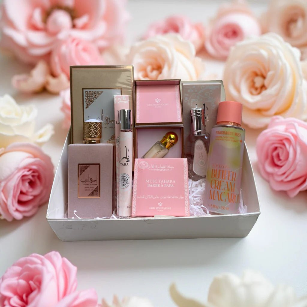Box Ameerat Al Arab Rose – Coffret Parfumé Floral et Sucré - parfumdelea