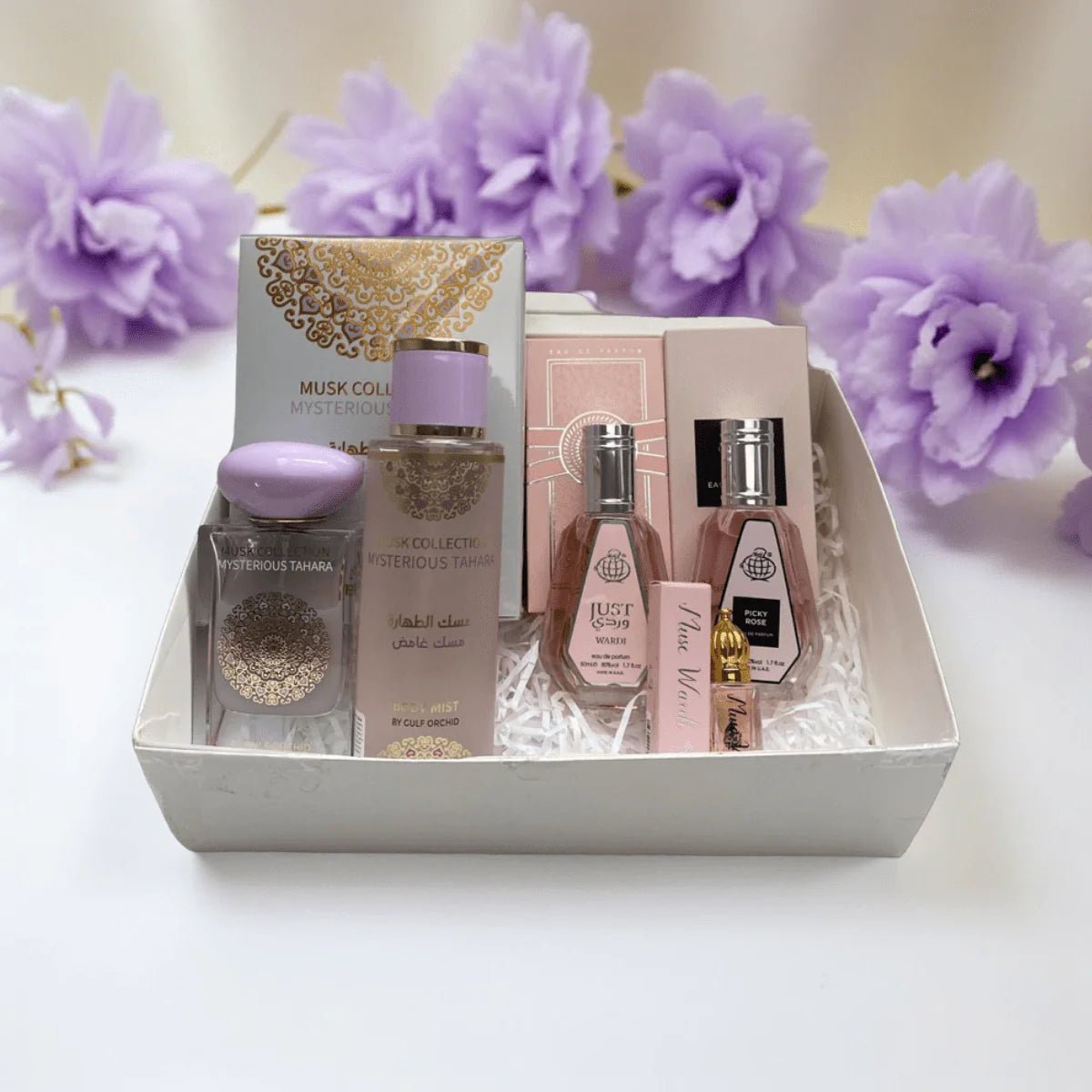 Box Mysterious Tahara – Coffret Musc et Rose Élégant - parfumdelea