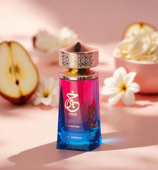 Khair Confection Paris Corner – Parfum mixte gourmand à la poire et guimauve (100 ml) - parfumdelea